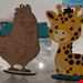  جنس ام دی اف خام سه میلیمتریهمراه با پایه برای استفاده تزئینی